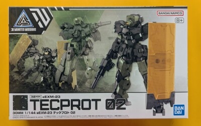 Bandai 30 Minutes Missions 30mm eEXM-23 Tech Prototype 02 76 image 1