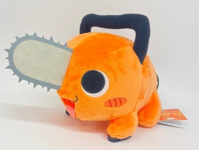 FuRyu Pochita Plush Stuffed Toyed animal that rides on the back Chain Saw Man Pochita (mouth opened)