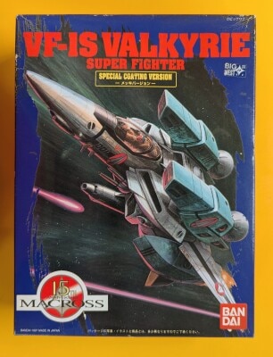 Bandai Macross 15th VF1S Super Fighter Plated ver 1/72