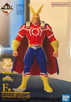 Bandai Spirits Ichiban Kuji My Hero Academia: The Story of Becoming the Greatest Hero F-Prize All Might Figure MASTERELIVE COLLECTION
