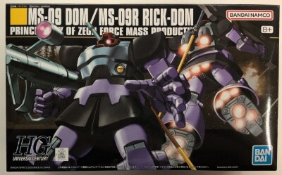 BANDAI SPIRITS HGUC 1/144 Mobile Suit Gundam Dom/Rick-Dom/+ notation 059