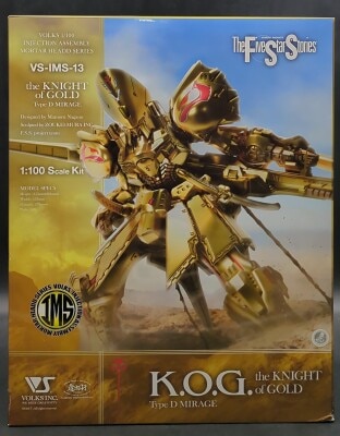 Volks 1/100 INJECTION ASSEMBLY MORTAR HEADD SERIES Knight of Gold TYPE D MIRAGE imagen 1