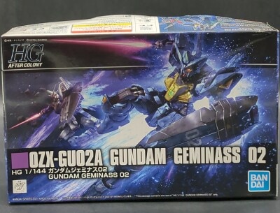 BANDAI SPIRITS HG AFTER COLONY 1/144 New Mobile Suit Gundam W G-UNIT Gundam Geminass 02