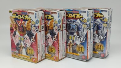 Bandai Minipla Zenkai Gattai series 03 Kaizoku Gattai Two Kaioh Kikai Sentai Zenkaiger Complete 4 Type Set Minipla Zenkai Gattai series 03 Kaizoku Gattai Two Kaioh image 1