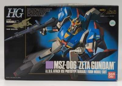 Bandai HG 1/144 Mobile Suit Zeta Gundam Z Gundam รูปภาพ 1