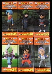 Banpresto WCF Dragon Ball Super vol.Complete 6 Type Set