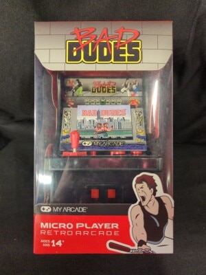 MY ARCADE MICRO PLAYER RETRO ARCADE BAD DUDES