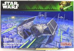 FINEMOLDS PLASTIC UNASSEMBLED MODEL KIT DARTH VADERS TIE FIGHTER / Scale
