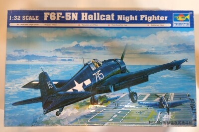 Trumpeter 1/32 Plastic Kit F6F-N5 HELLCAT NIGHT FIGHTER