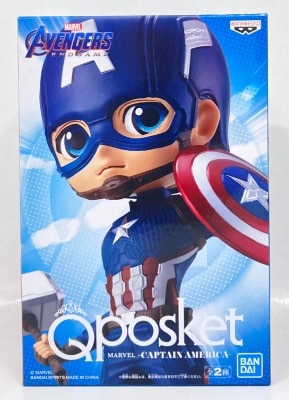 Bandai Spirits Q POSKET / MARVEL CAPTAIN AMERICA A (Mask) รูปภาพ 1