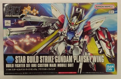 BANDAI SPIRITS HG BUILD FIGHTERS 1/144 Bandai Namco Star Build Build Strike Gundam Plavsky Wing 009