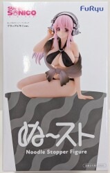 FuRyu Noodle Stopper Figure Super Sonico Black Bikini ver. imagen 1