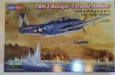 HobbyBoss 1/48 TBM-3 Avanger 80325 imagen 1