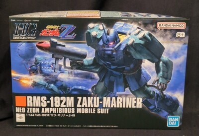 Bandai Spirits HGUC 1/144 Bandai Namco Mobile Suit Gundam ZZ Zaku Mariner 143