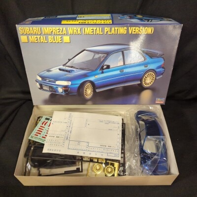Hasegawa 1/24 Subaru Impreza WRX metal coat version Metal Blue 20216