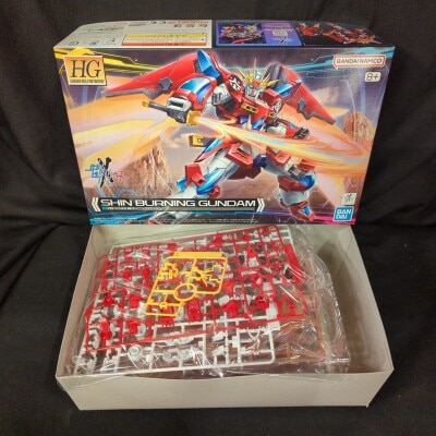 BANDAI SPIRITS HG 1/144 Gundam Build Metaverse God Burning Gundam 04