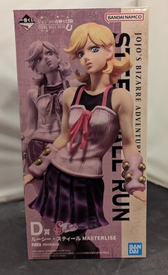 Bandai Spirits Ichiban Kuji JoJo's Bizarre Adventure Bizarre Adventure STEEL BALL RUN SBR D-Prize Lucy Steel MASTERLISE