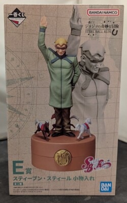 Bandai Spirits Ichiban Kuji JoJo's Bizarre Adventure Bizarre Adventure STEEL BALL RUN SBR E-Prize: Steven Steel Accessory Case