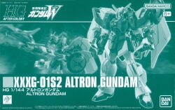 BANDAI SPIRITS HG 1/144 New Mobile Suit Gundam Wing Altron Gundam