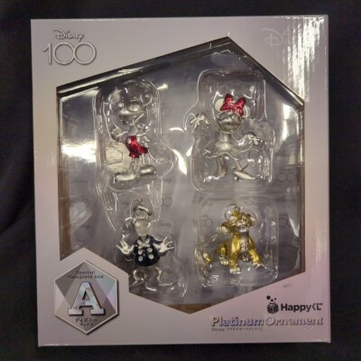 Sunny Side Up Disney Platinum Ornament Lottery 2023 Happy Kuji Special Complete Box Prize A Disney Box