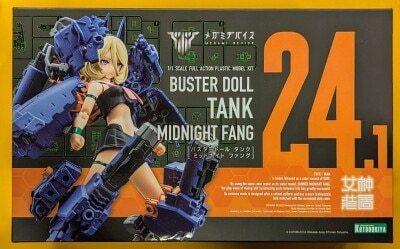 Kotobukiya Megami Device BUSTER DOLL Tank MIDNIGHT FANG 24.1