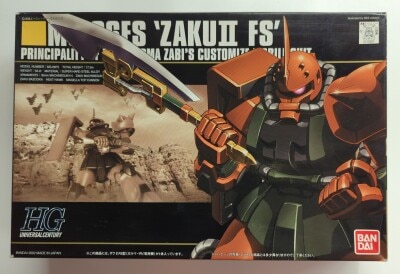 반다이 HGUC 1/144 기동전사 건담 자쿠 II FS형(갈마 자비 전용기) 34 이미지 1
