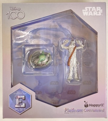 Sunny Side Up Disney Platinum Ornament Lottery 2023 Happy Kuji Special Complete Box Prize E Star Wars Box