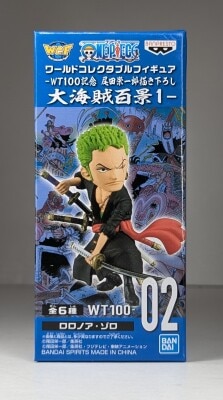 BANDAI SPIRITS WCF One Piece Great Pirate Hundred Scenes 1 02 Roronoa Zoro