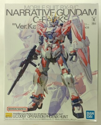Bandai Spirits MG Mobile Suit Gundam NT (Narative) Narrative Gundam C-Packs Ver.Ka