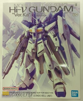 Bandai Spirits MG 1/100 Bandai Namco Hi-ν Gundam[Ver.Ka] / 15+