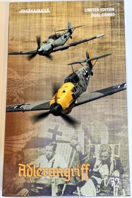 Eduard 1/72 Limited Edition Bf109E Operation Adler Angriff Dual Combo Limited Edition