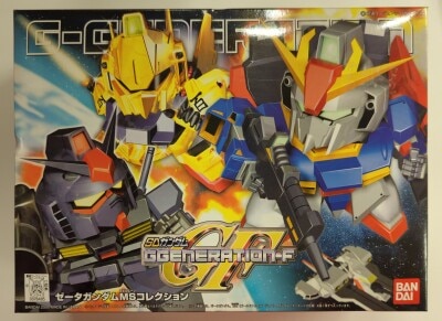 Bandai SD Gundam G-GENERATION-F Zeta Gundam MS Collection image 1
