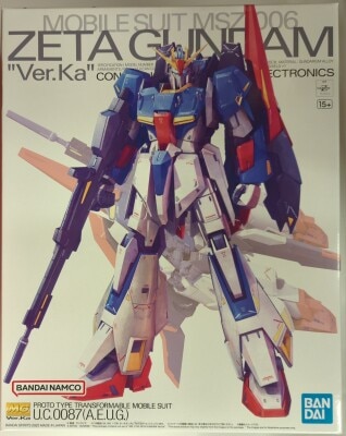 BANDAI SPIRITS MG 1/100 Mobile Suit Zeta Gundam Ver.Ka imagen 1