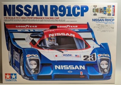 Tamiya 1/10 Nissan R91CP gambar 1