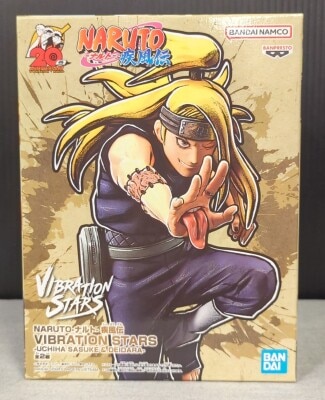 BANDAI SPIRITS VIBRATION STARS UCHIHA SASUKE and DEIDARA Deidara