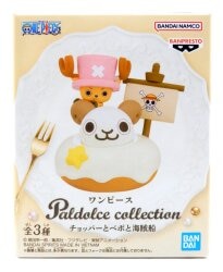Bandai Spirits Paldolce collection Chopper, Bepo and the Pirate Crew Merry Go Donut A