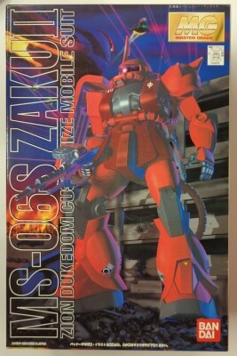 Bandai MG 1/100 Mobile Suit Gundam MS06-S Zaku II