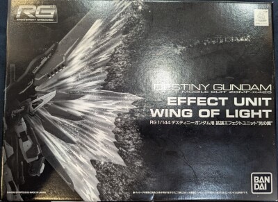 BANDAI SPIRITS RG 1/144 Mobile Suit Gundam Seed Destiny Wings of Light (for Destiny Gundam) Bild 1