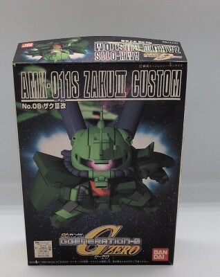 Bandai BB Senshi / G Gene G Zero Zaku III Custom G08