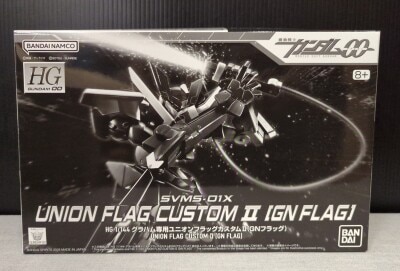 Bandai Spirits HG 1/144 Mobile Suit Gundam 00 Union Flag Graham Aker Custom II (GN Flag) รูปภาพ 1