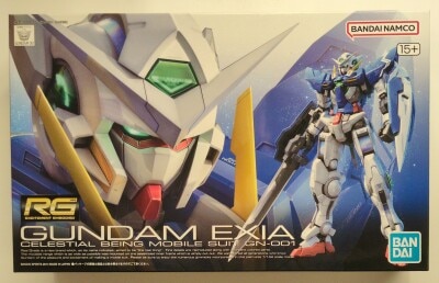 BANDAI SPIRITS RG 1/144 Bandai Namco version Gundam Exia/+ notation 15 imagen 1