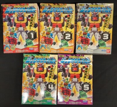 Bandai Minipla/Animal Combination series 02 Zyuoh Wild Doubutsu Sentai Zyuohger Complete 5 Piece Set Zyuoh Wild gambar 1