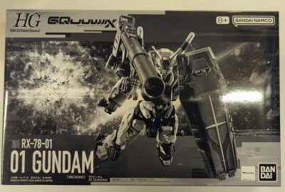 Bandai Spirits HG 1/144 Mobile Suit Gundam GQuuuuuuX 01 Gundam gambar 1