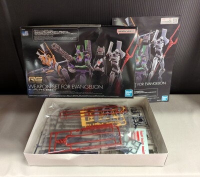 BANDAI SPIRITS RG Evangelion Weapon set