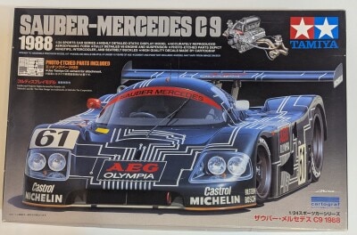 Tamiya 1/24 Sports Car series Sauber-Mercedes C9 1988 24310