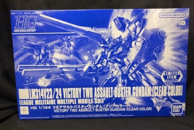 Bandai Spirits HGUC 1/144 Mobile Suit ViV2 Assault-Buster Gundam [Clear Color] LIMITED