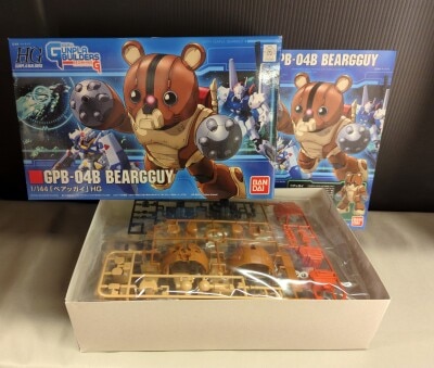 Bandai HG 1/144 Model Warrior Gundam Builders Beginning G Beargguy