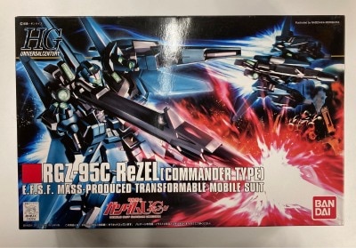 Bandai HGUC 1/144 Mobile Suit Gundam Unicorn ReZEL(Commander Type) 108