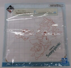 Bandai Spirits Ichiban Kuji Pokemon anytime Sunny picnic F-Prize A/Brown Frame Picnic Towel Collection