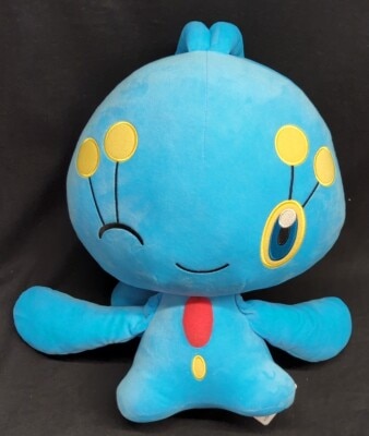 Bandai Spirits Super Soft Color Selection Plush Toy - Blue - Pokemon Manaphy